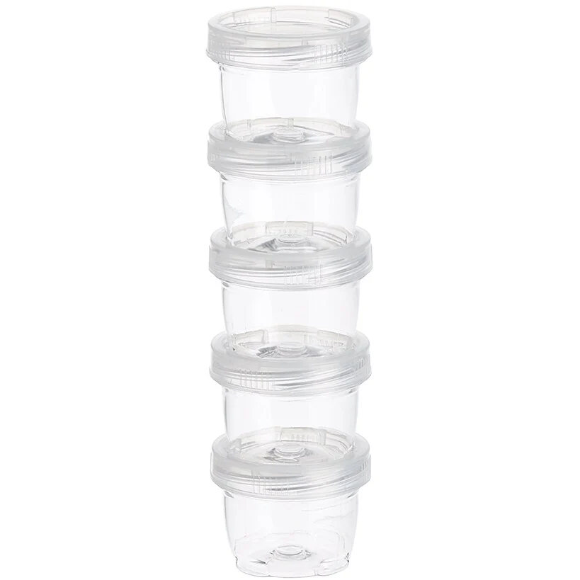 Mini Plastic Seasoning and Spice Jar Set with Carrier Bag - Image 3