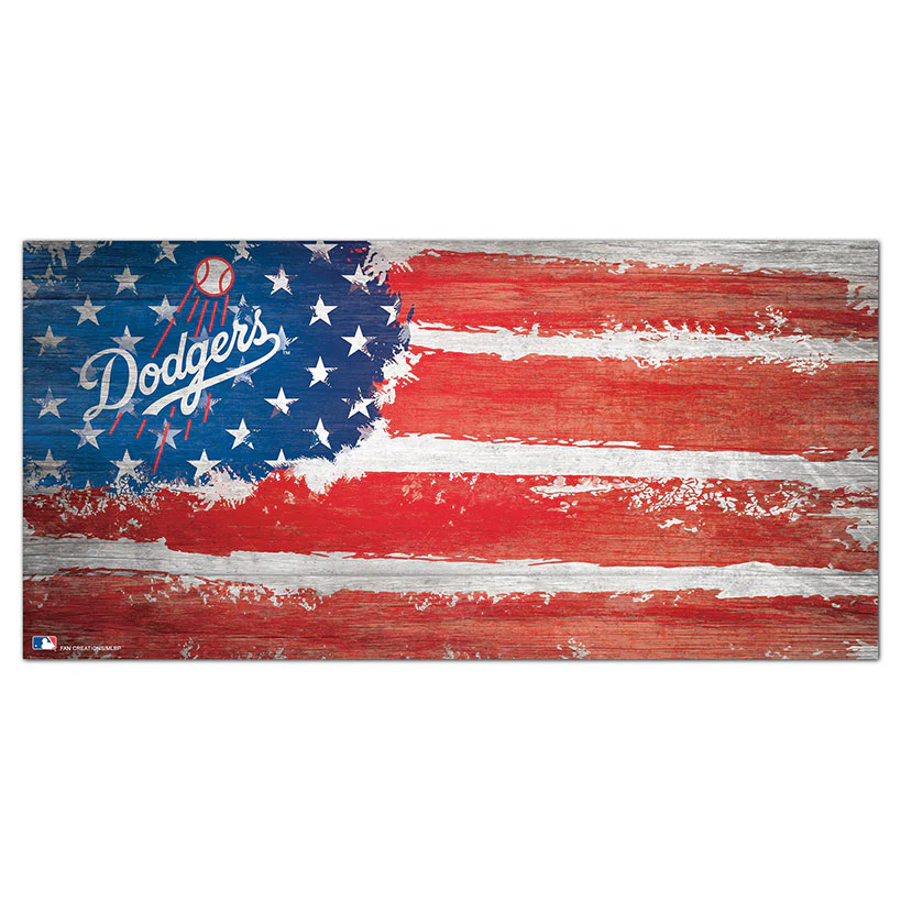 MLB Distressed Flag Sign - Image 10