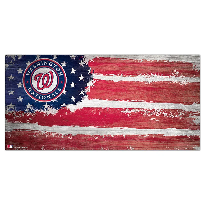 MLB Distressed Flag Sign - Image 17