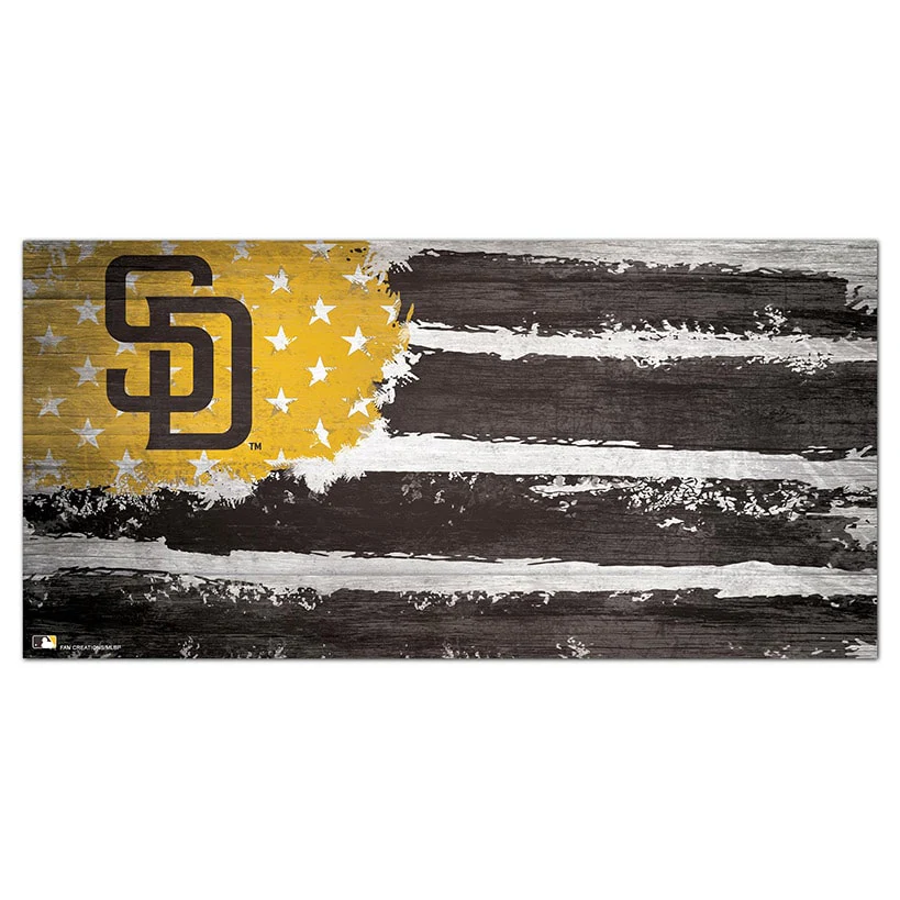 MLB Distressed Flag Sign - Image 19