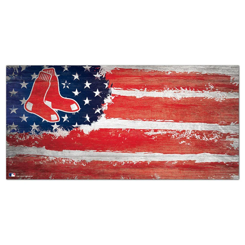 MLB Distressed Flag Sign - Image 24