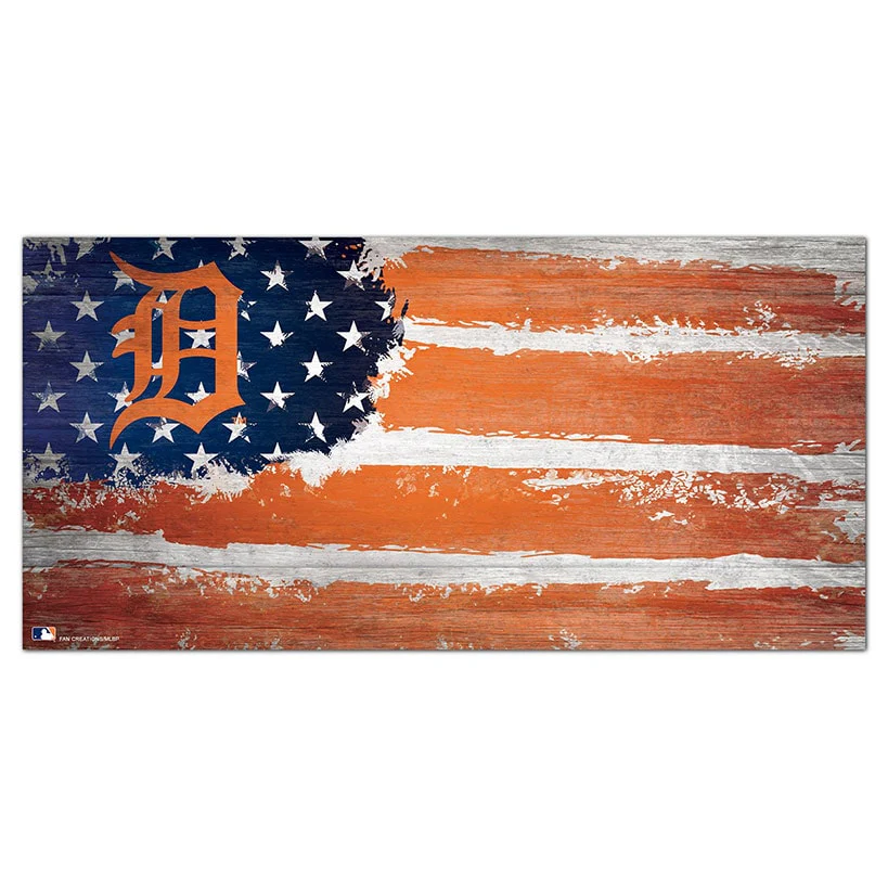 MLB Distressed Flag Sign - Image 27