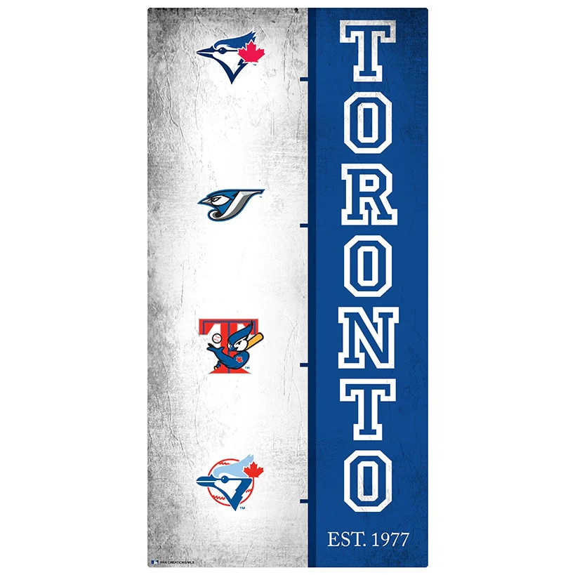 MLB Team Logo Progression Sign - Image 4