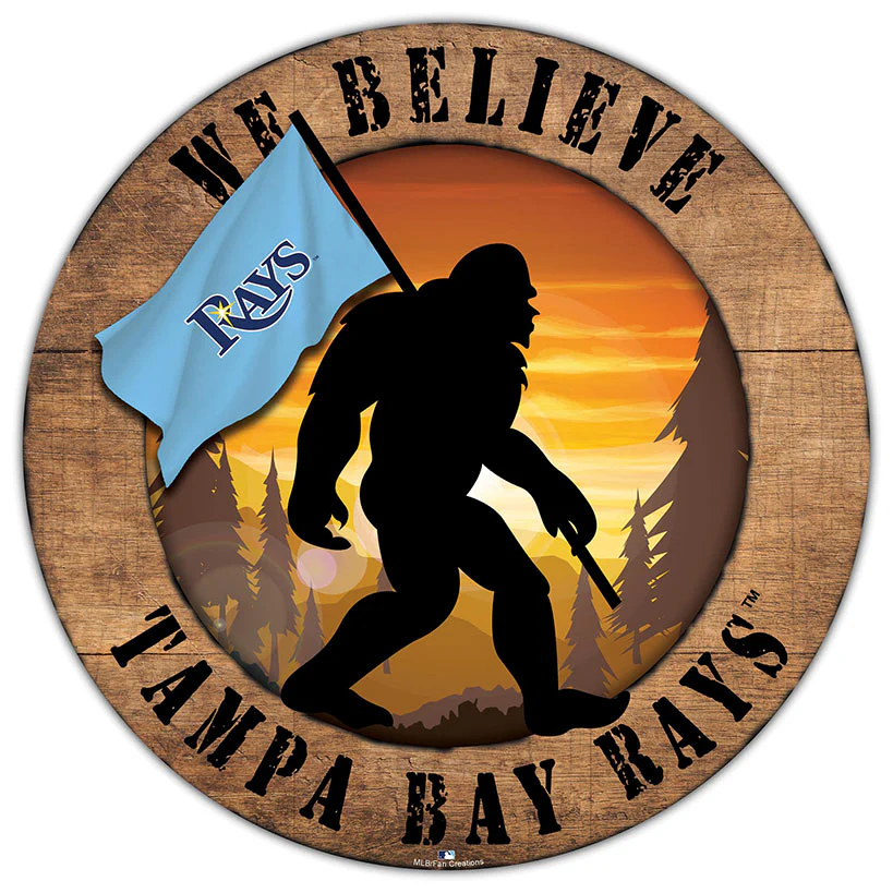 MLB We Believe Bigfoot Circle Signs - Image 23