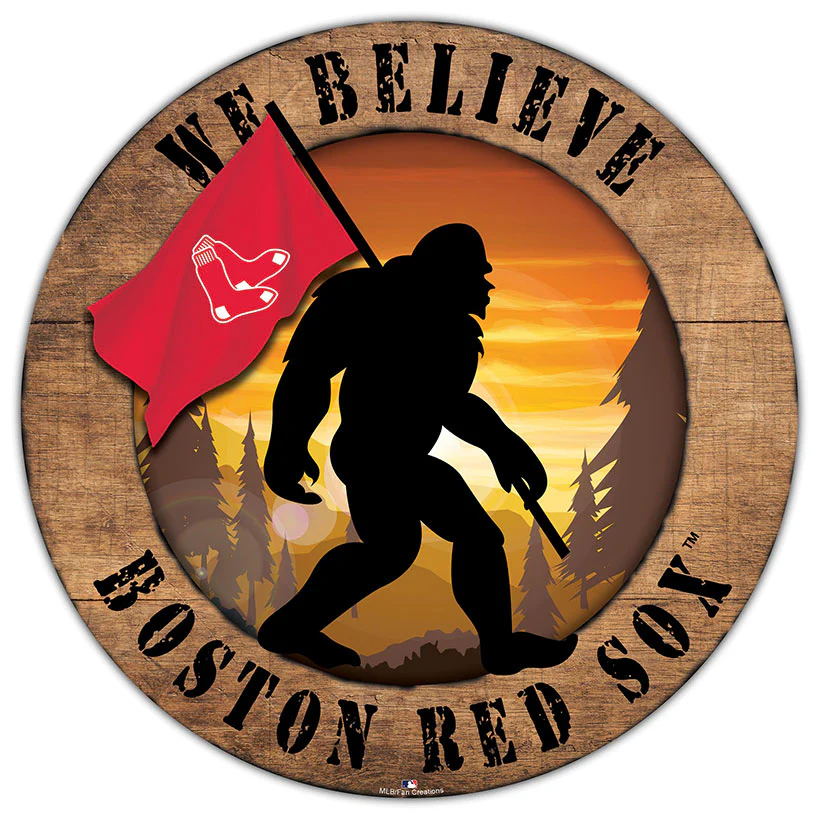 MLB We Believe Bigfoot Circle Signs - Image 24