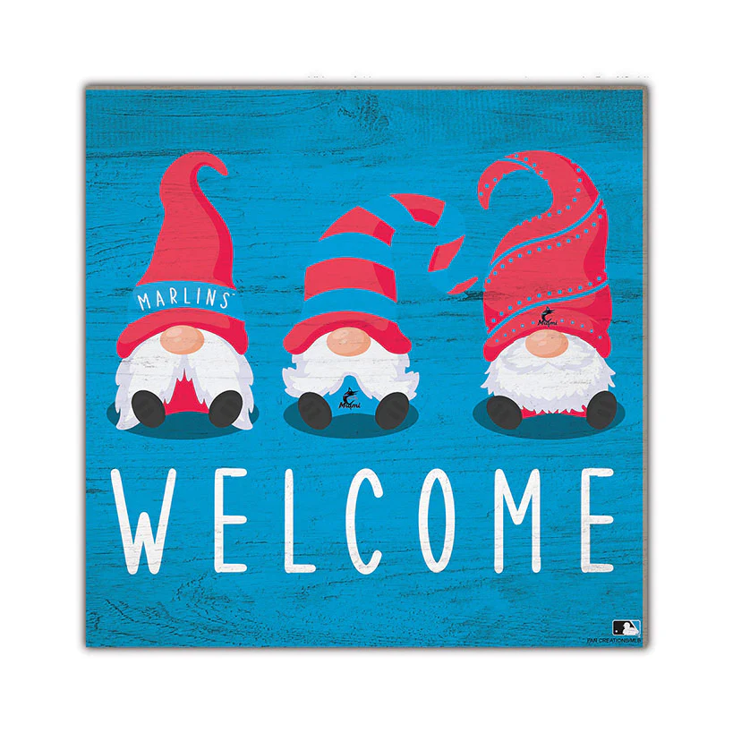 MLB Welcome Gnome Signs - Image 15