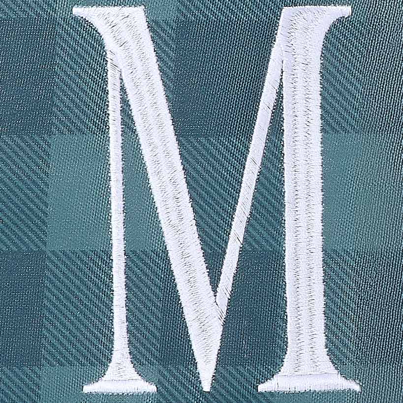 Monogram Buffalo Plaid Laundry Bag - Image 3