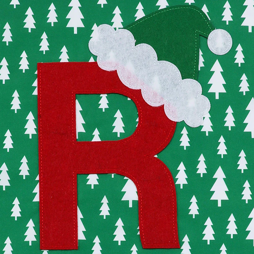 Monogram Christmas Gift Sack - Image 13