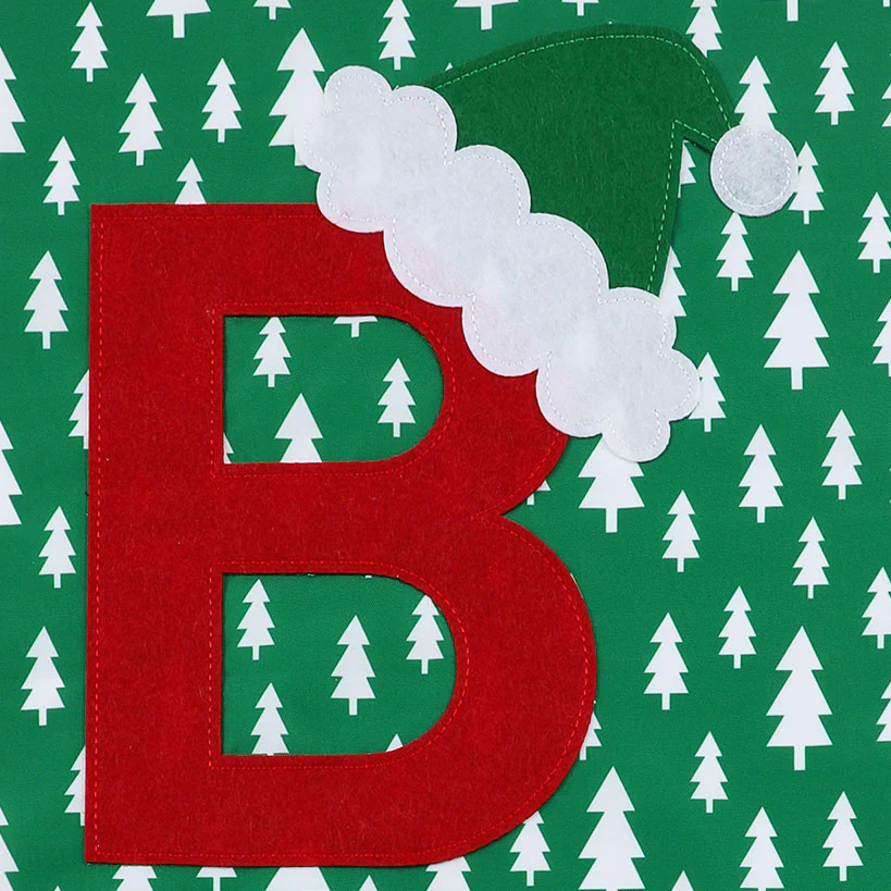 Monogram Christmas Gift Sack - Image 6