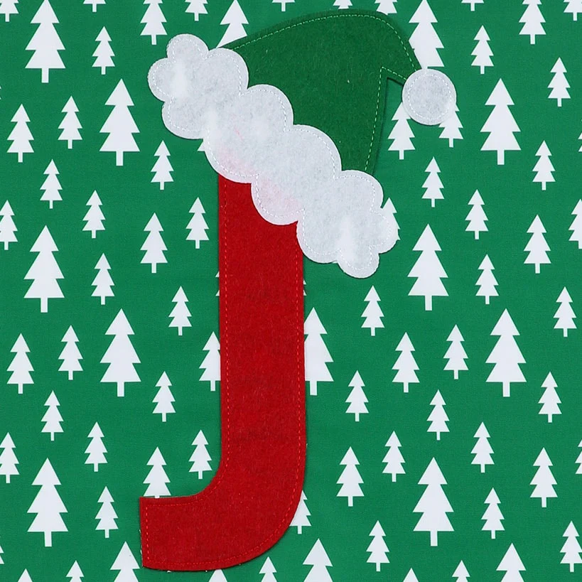 Monogram Christmas Gift Sack - Image 9