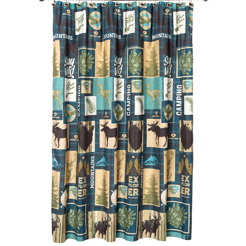 Mossy Oak Never Stop Exploring Window Panel 50" x 63" or 50" x 84" - Image 4