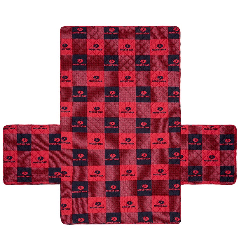 Mossy Oak Red Buffalo Logo Quilted Furniture Cover Chair, Loveseat, Sofa - Image 4