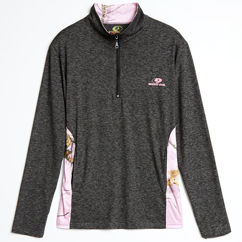 Mossy Oak Women's Quarter Zip Pullover - Image 4