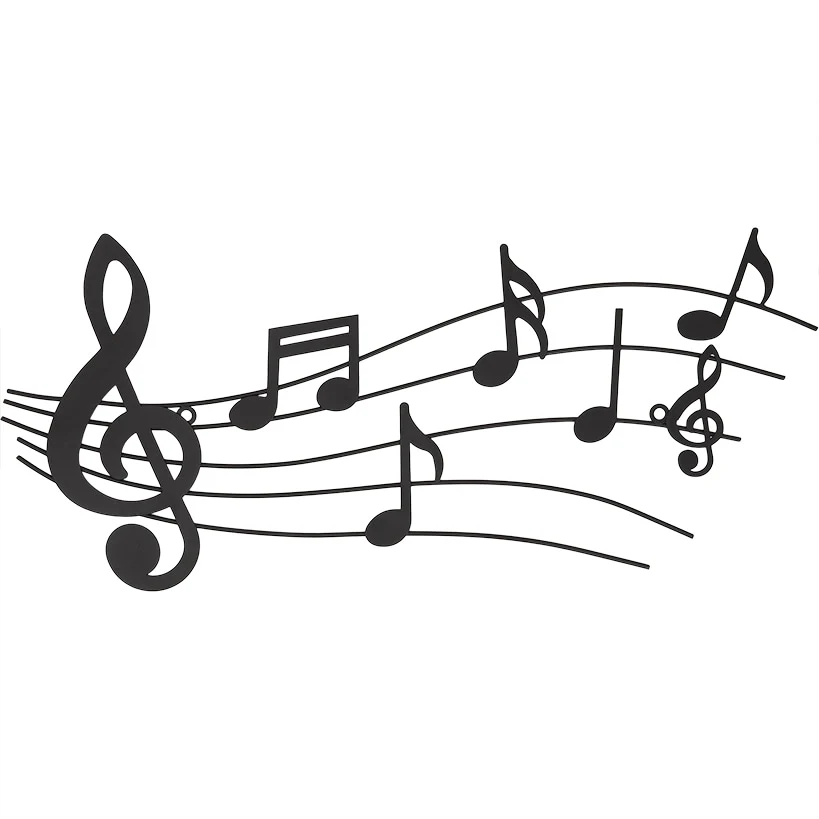Music Wall Decor Metal Notes - Image 3