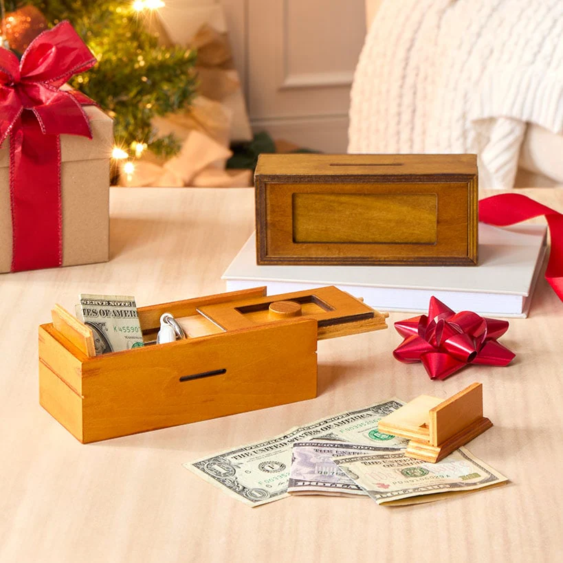 Mysterious Gift Puzzle Box