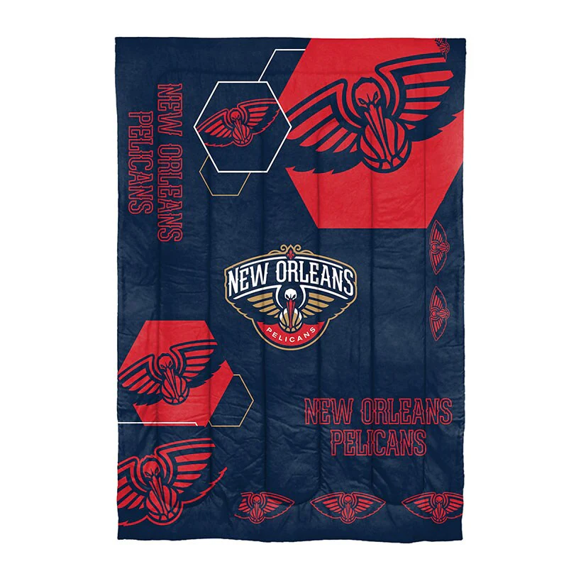 NBA Hexagon Comforter Sets - Image 16