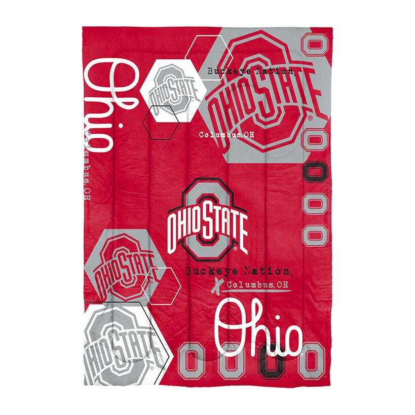 NCAA Hexagon Comforter Set - Image 12