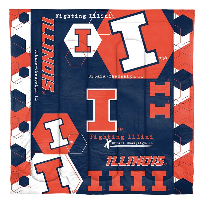 NCAA Hexagon Comforter Set - Image 23