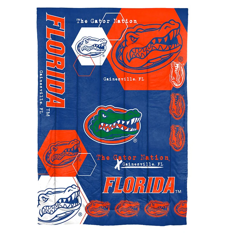 NCAA Hexagon Comforter Set - Image 3