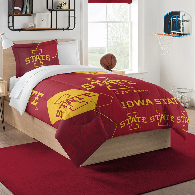 NCAA Hexagon Comforter Set - Image 38