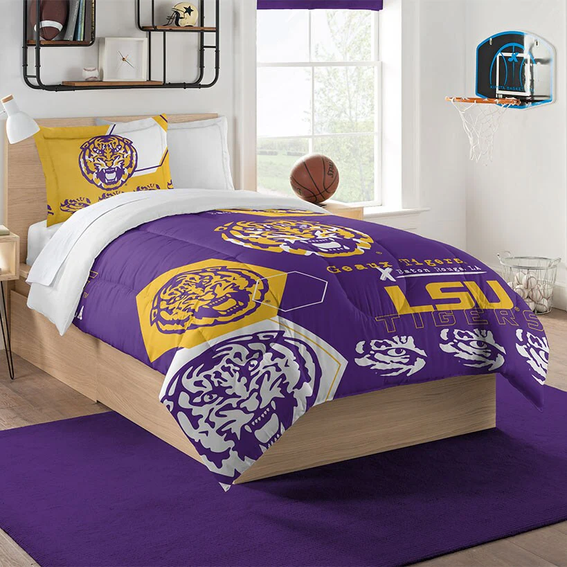 NCAA Hexagon Comforter Set - Image 41