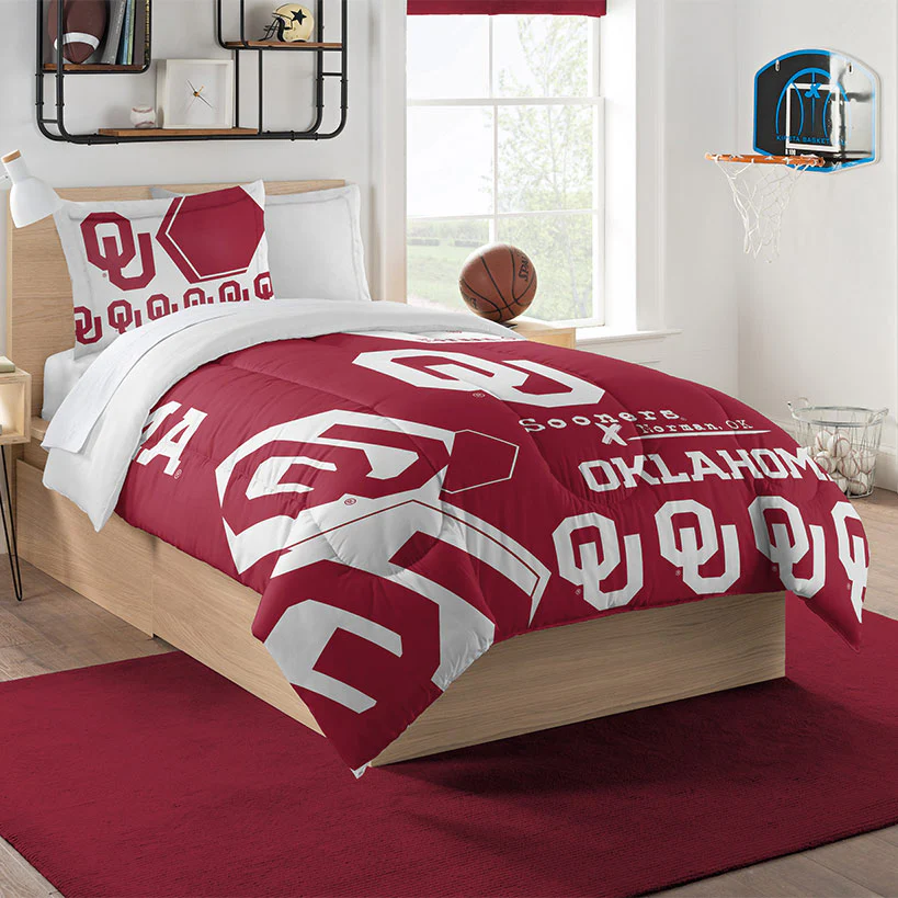 NCAA Hexagon Comforter Set - Image 47