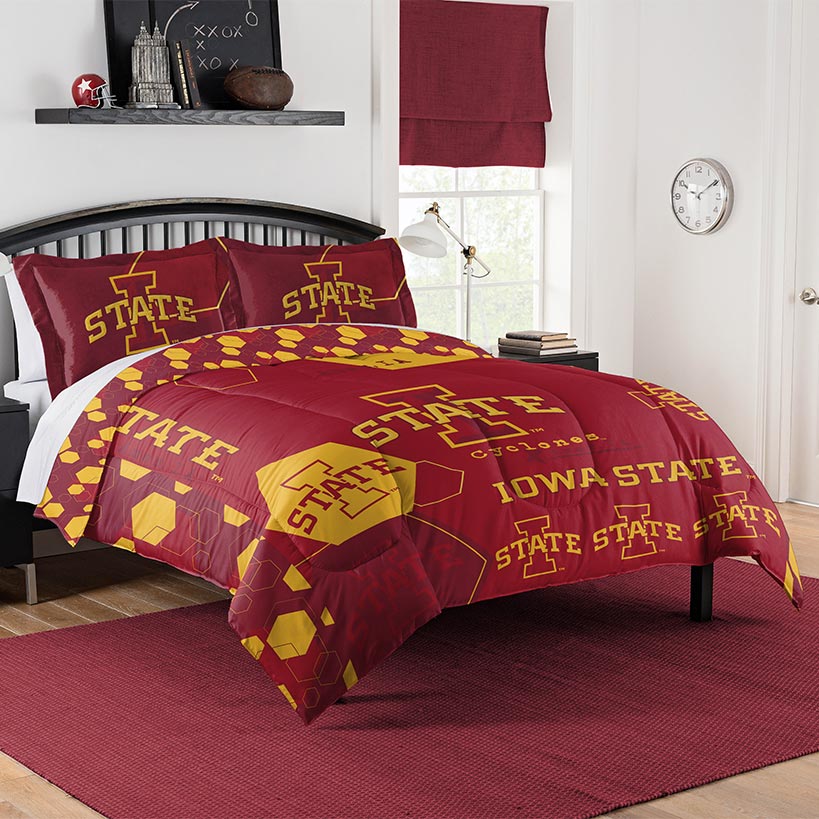NCAA Hexagon Comforter Set - Image 57