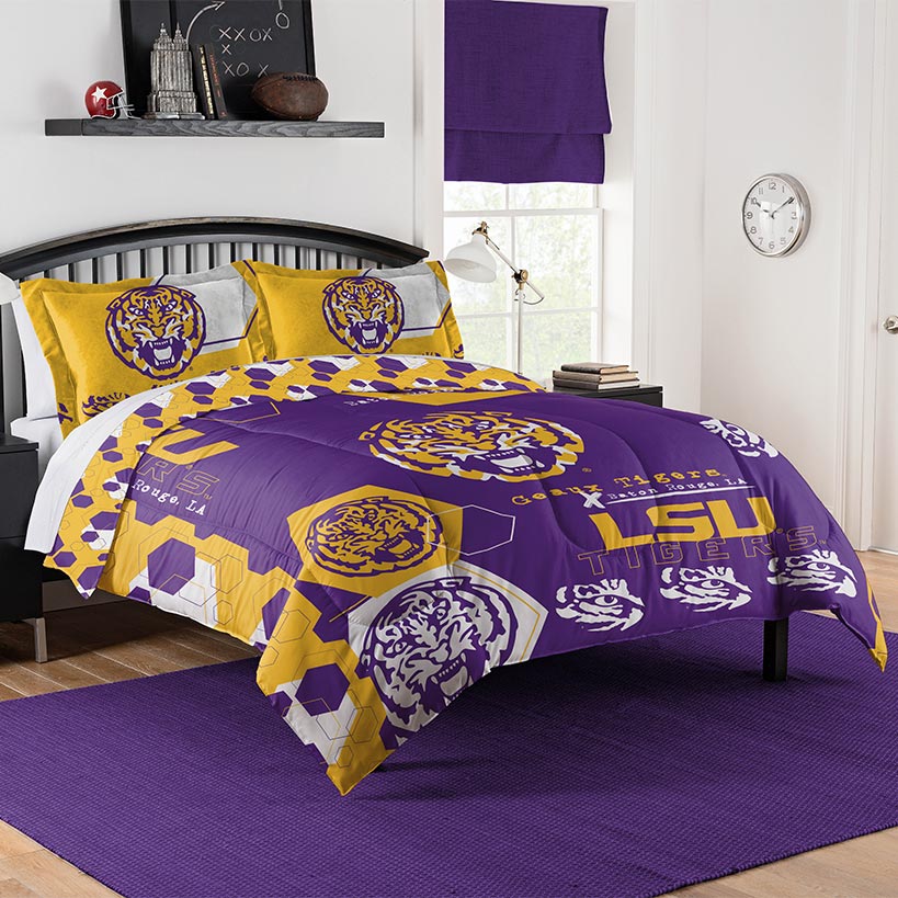 NCAA Hexagon Comforter Set - Image 59