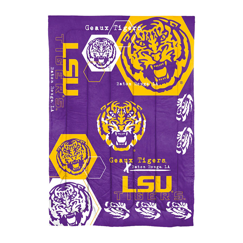 NCAA Hexagon Comforter Set - Image 8