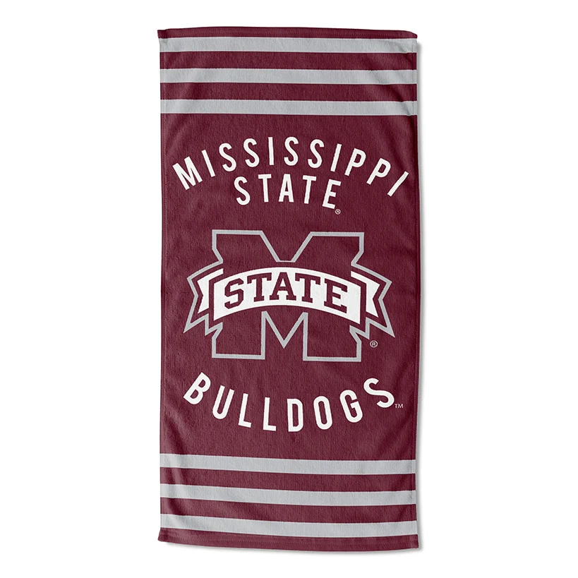 NCAA Striped Beach Towel 30"x60" - Image 13
