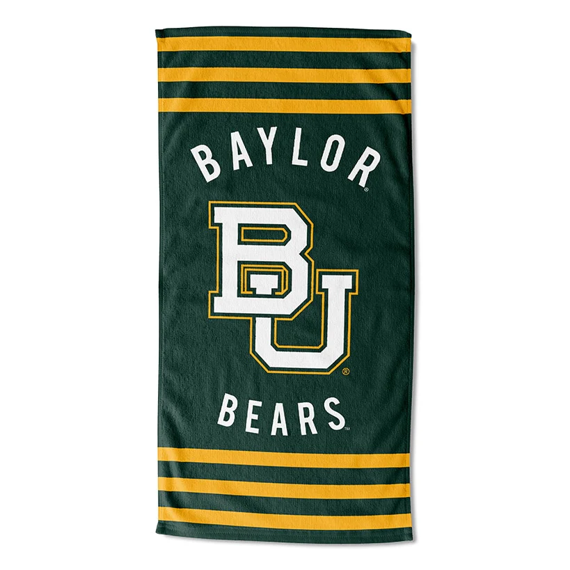 NCAA Striped Beach Towel 30"x60" - Image 3
