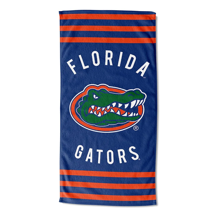NCAA Striped Beach Towel 30"x60" - Image 5