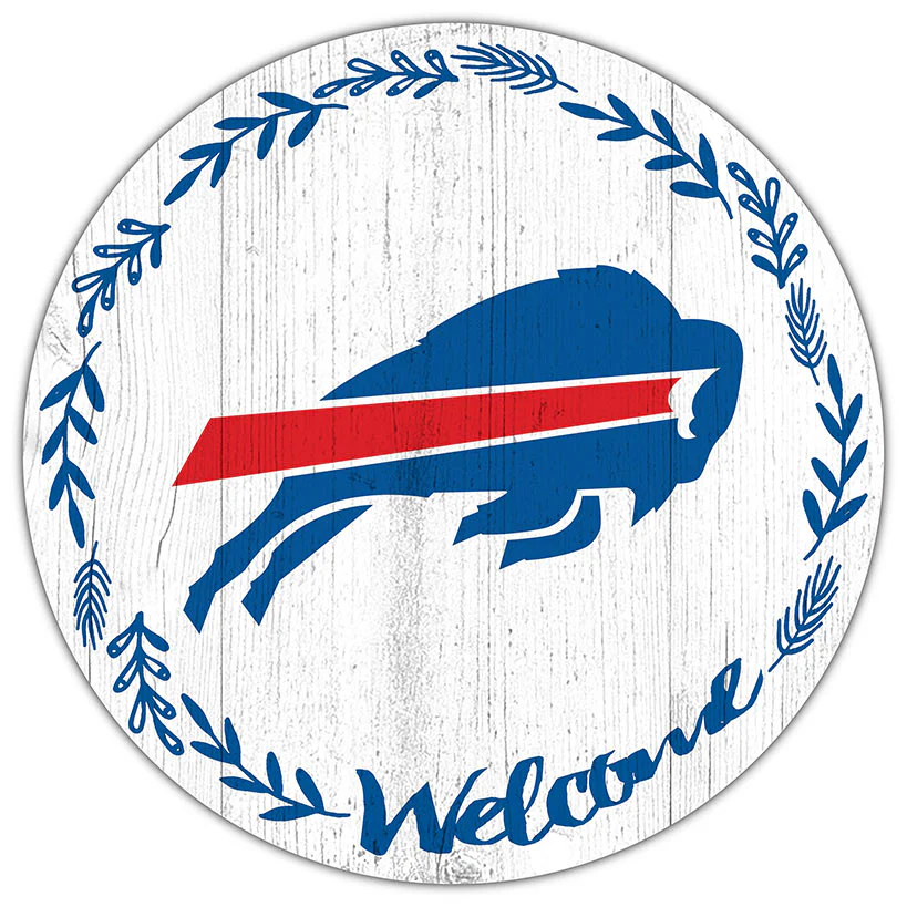 NFL 12" Welcome Circle Sign - Image 12