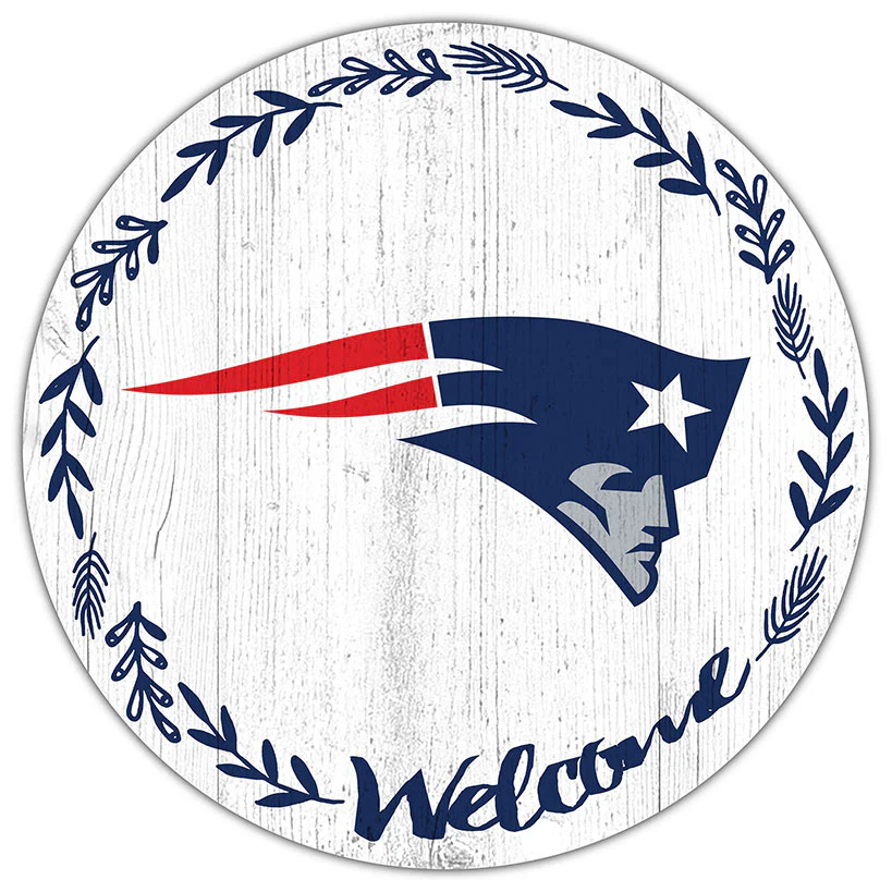 NFL 12" Welcome Circle Sign - Image 23