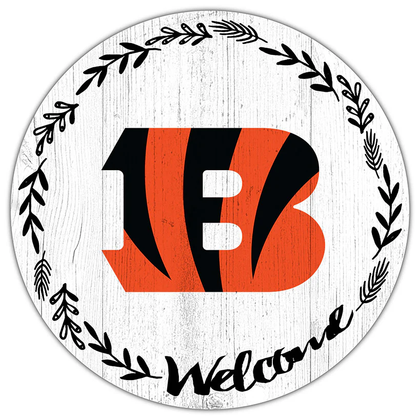 NFL 12" Welcome Circle Sign - Image 6