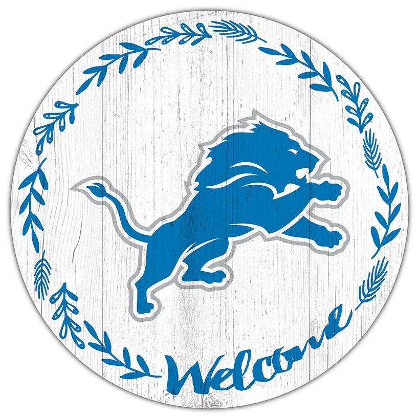 NFL 12" Welcome Circle Sign - Image 8