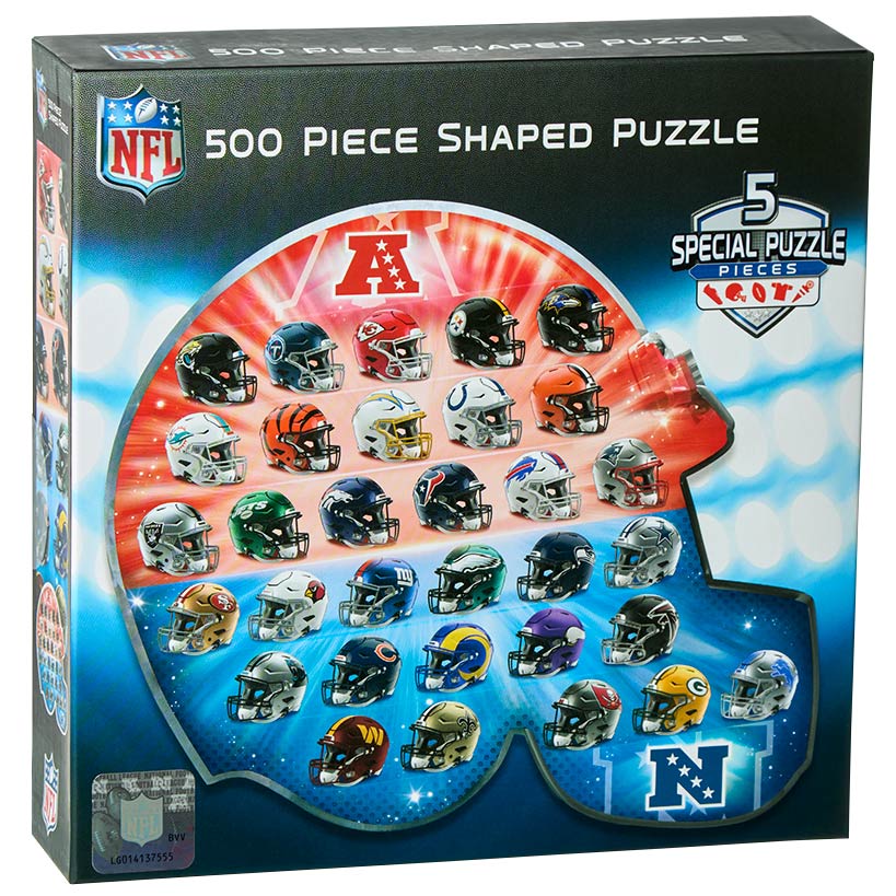 NFL 500-Pc. Shaped Puzzle - Image 3