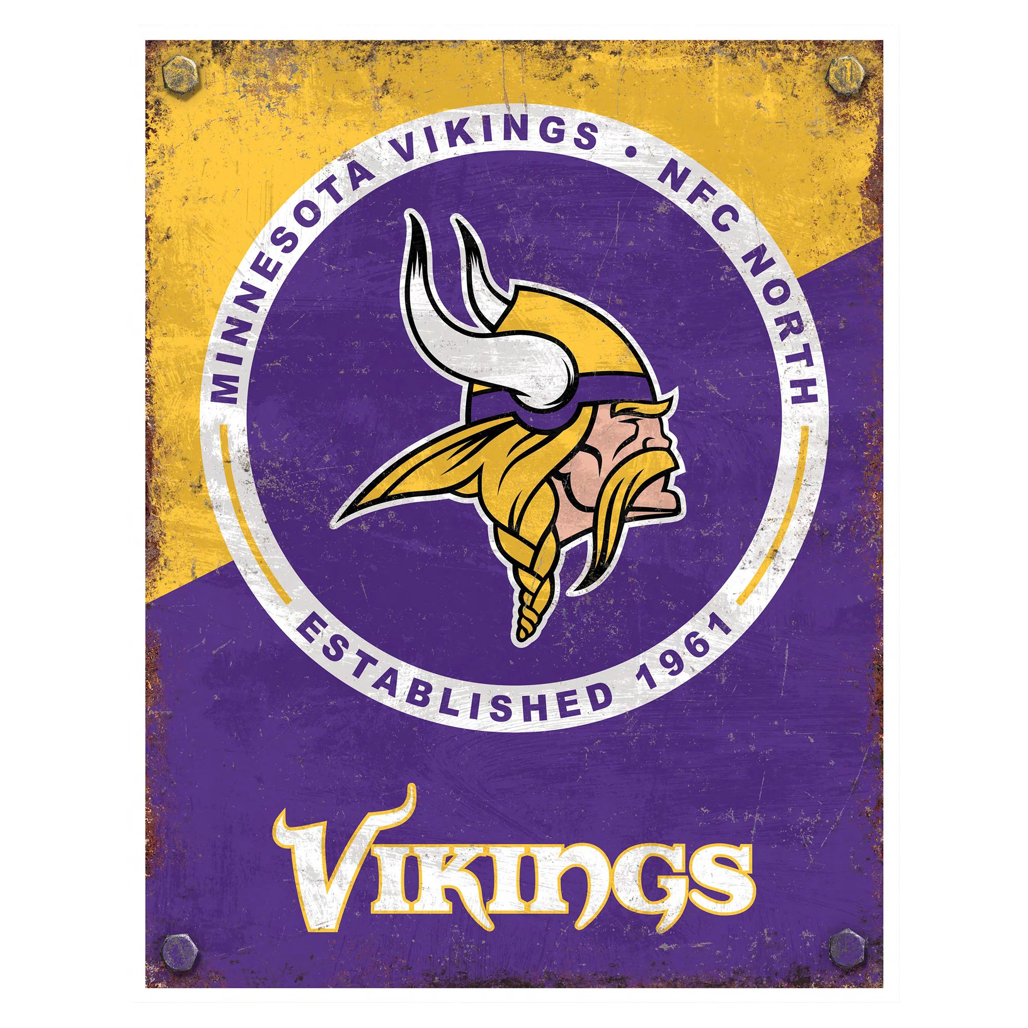NFL Established Year Metal Sign - Image 16