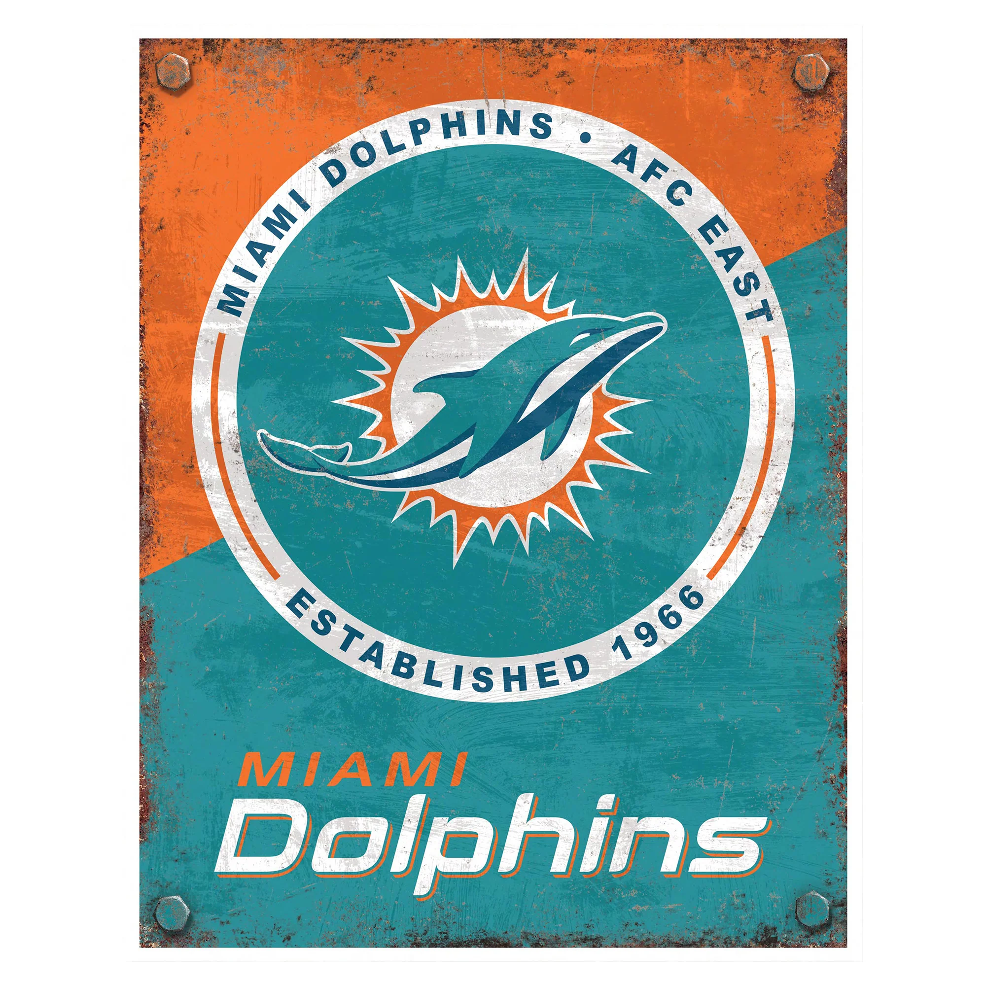 NFL Established Year Metal Sign - Image 17