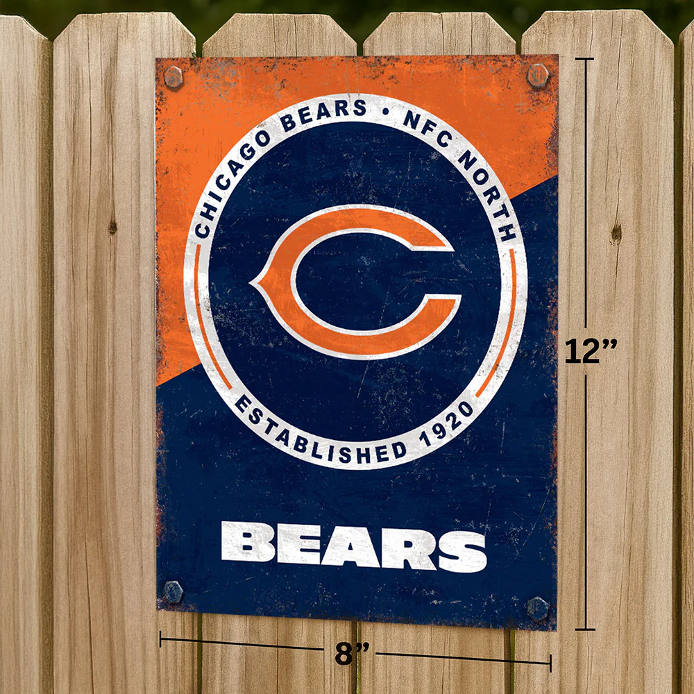 NFL Established Year Metal Sign - Image 3