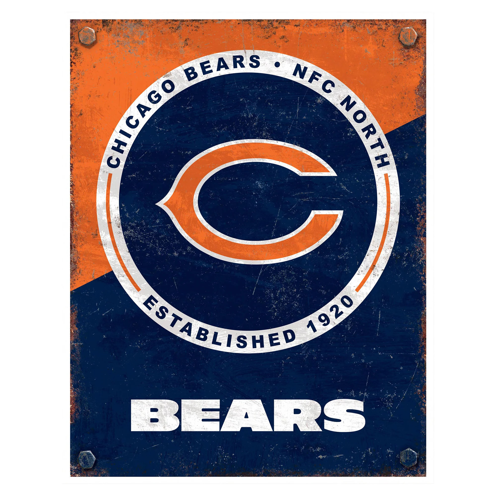 NFL Established Year Metal Sign - Image 4