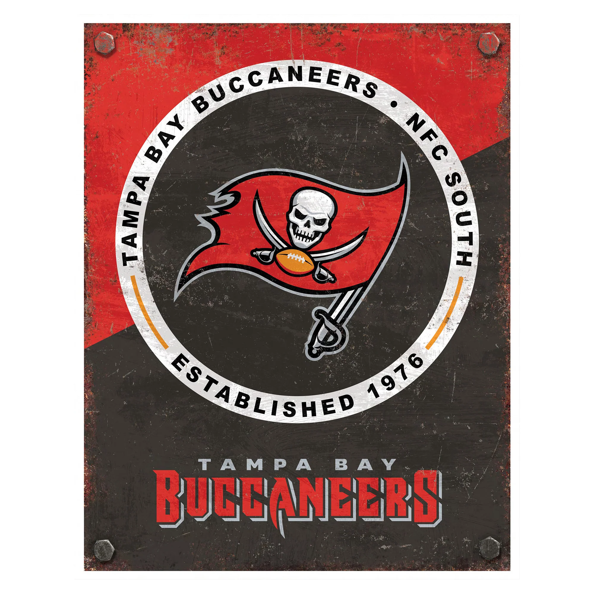 NFL Established Year Metal Sign - Image 7