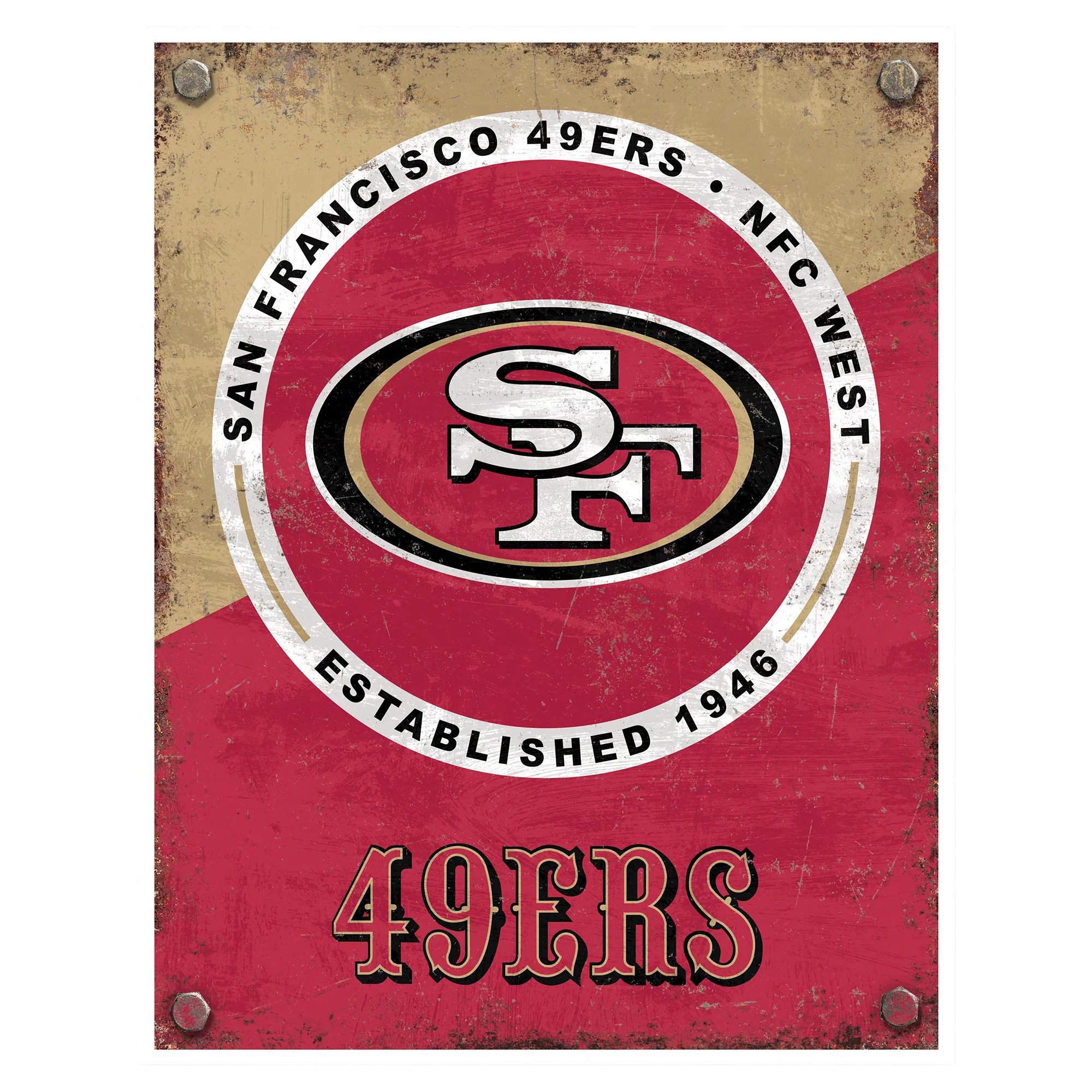 NFL Established Year Metal Sign - Image 8