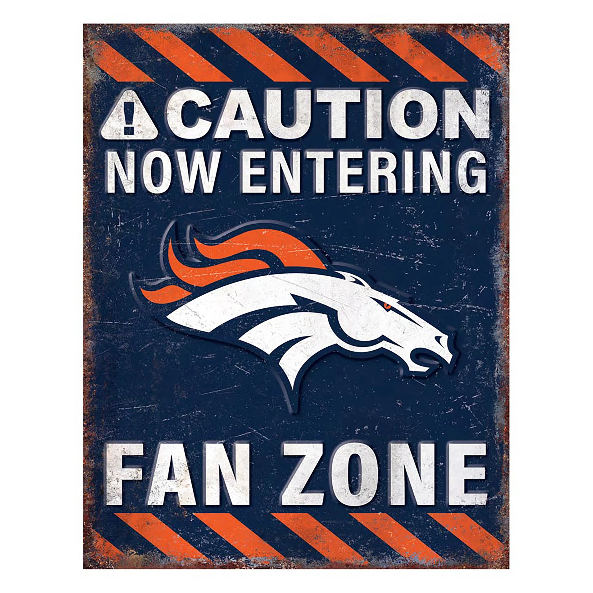 NFL Fan Zone Metal Sign - Image 26