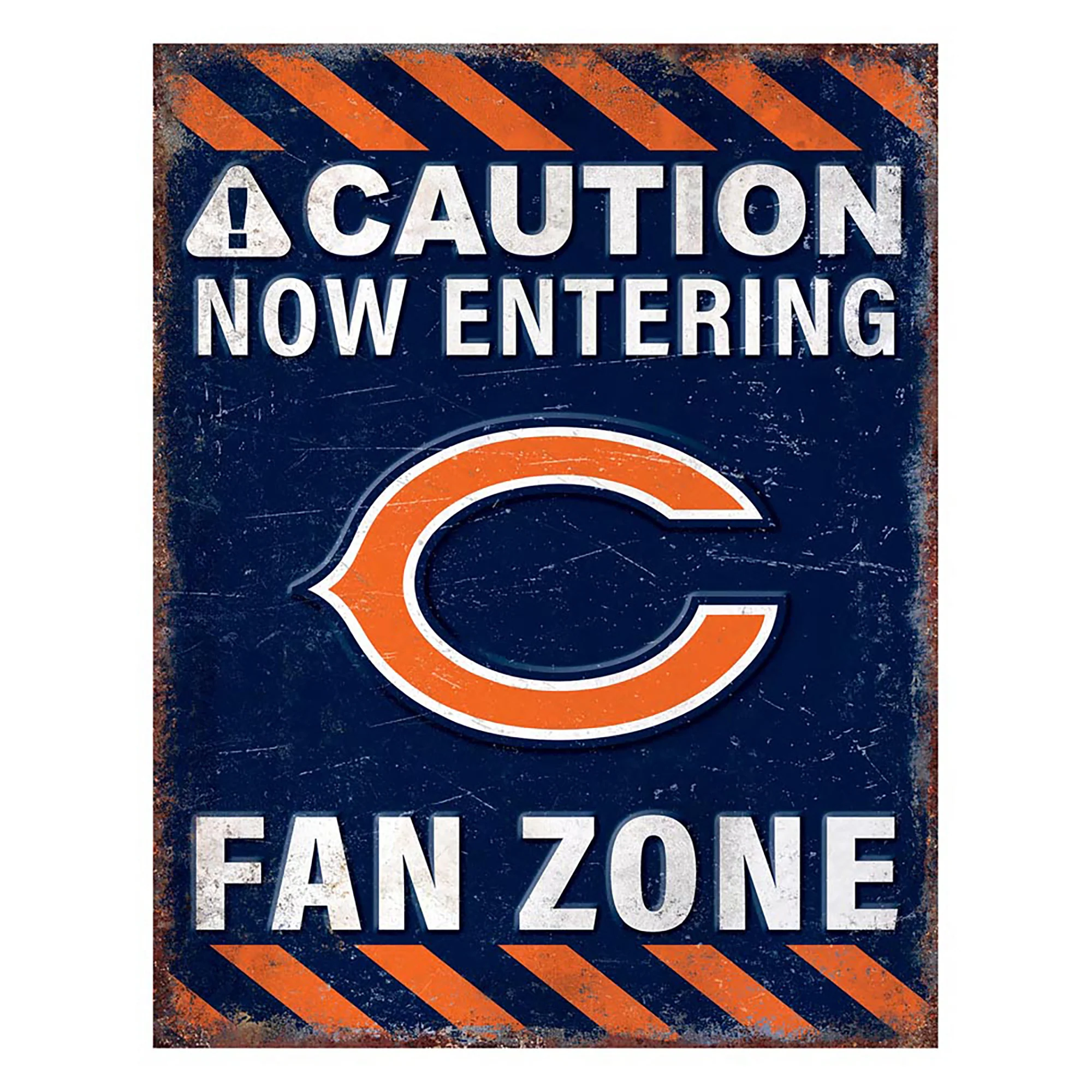 NFL Fan Zone Metal Sign - Image 3