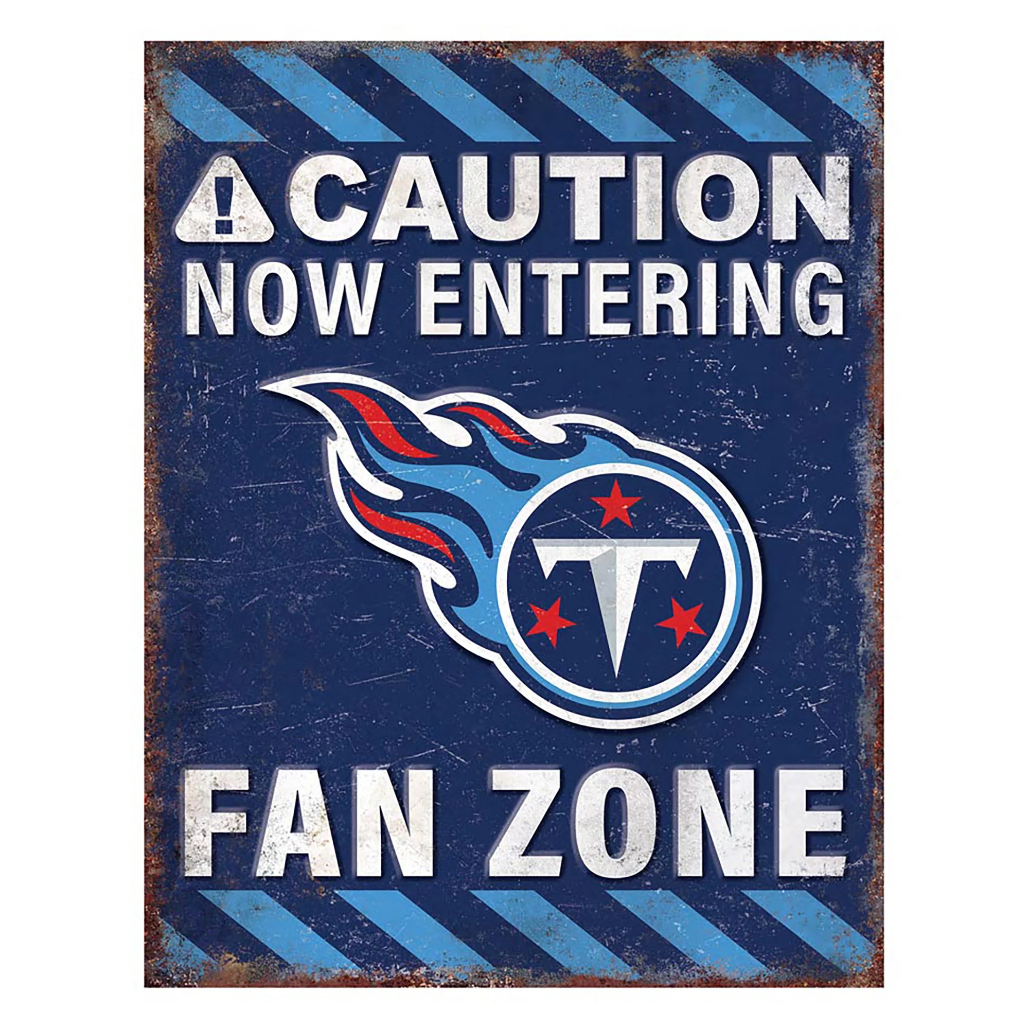NFL Fan Zone Metal Sign - Image 7