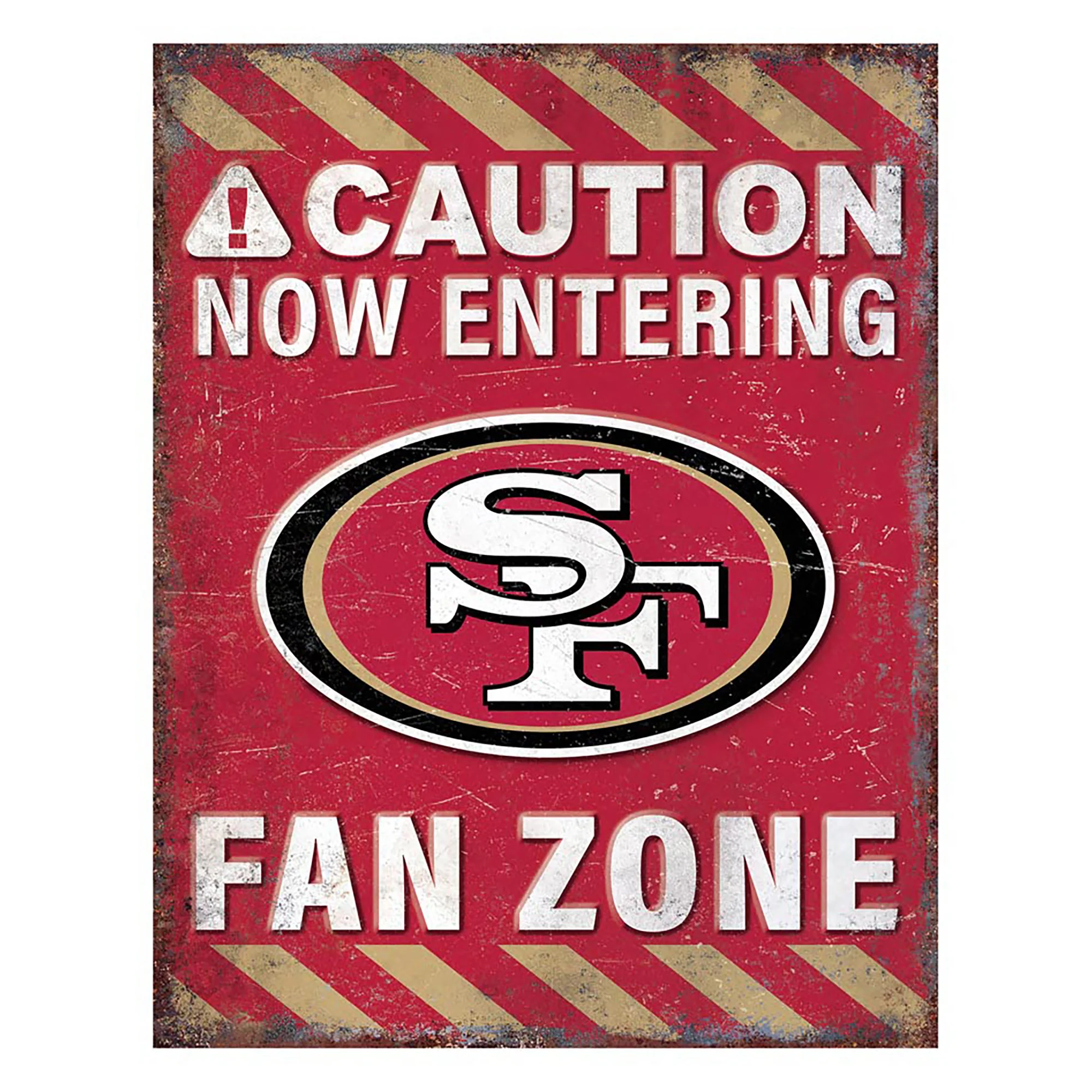 NFL Fan Zone Metal Sign - Image 9