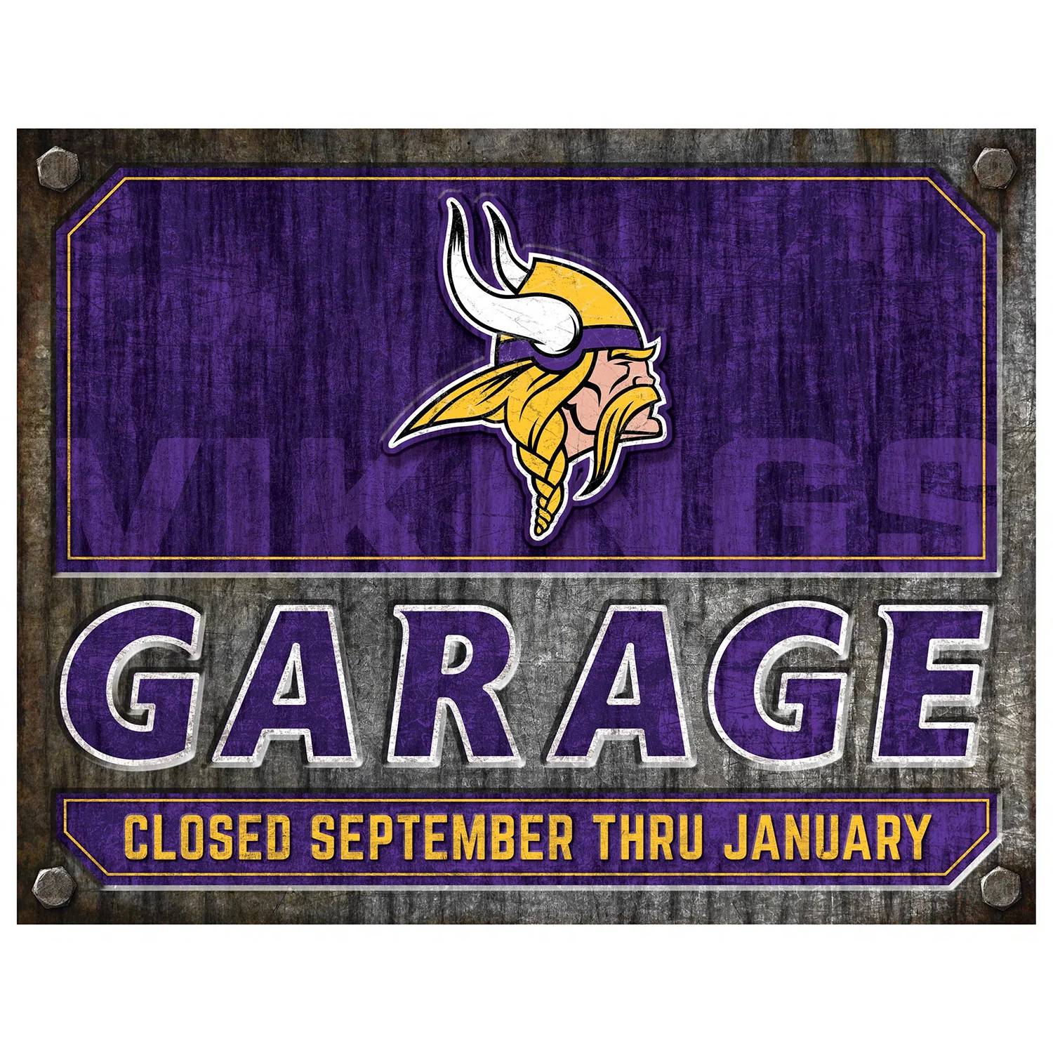 NFL Garage Metal Sign - Image 16