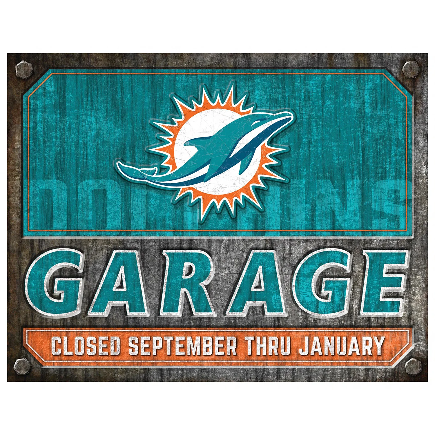 NFL Garage Metal Sign - Image 17