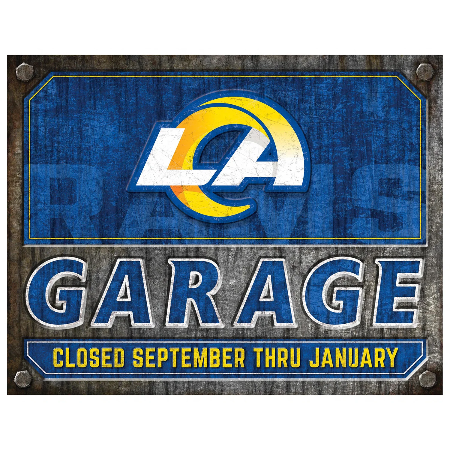 NFL Garage Metal Sign - Image 19
